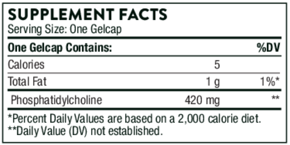 Phosphatidyl Choline by Thorne